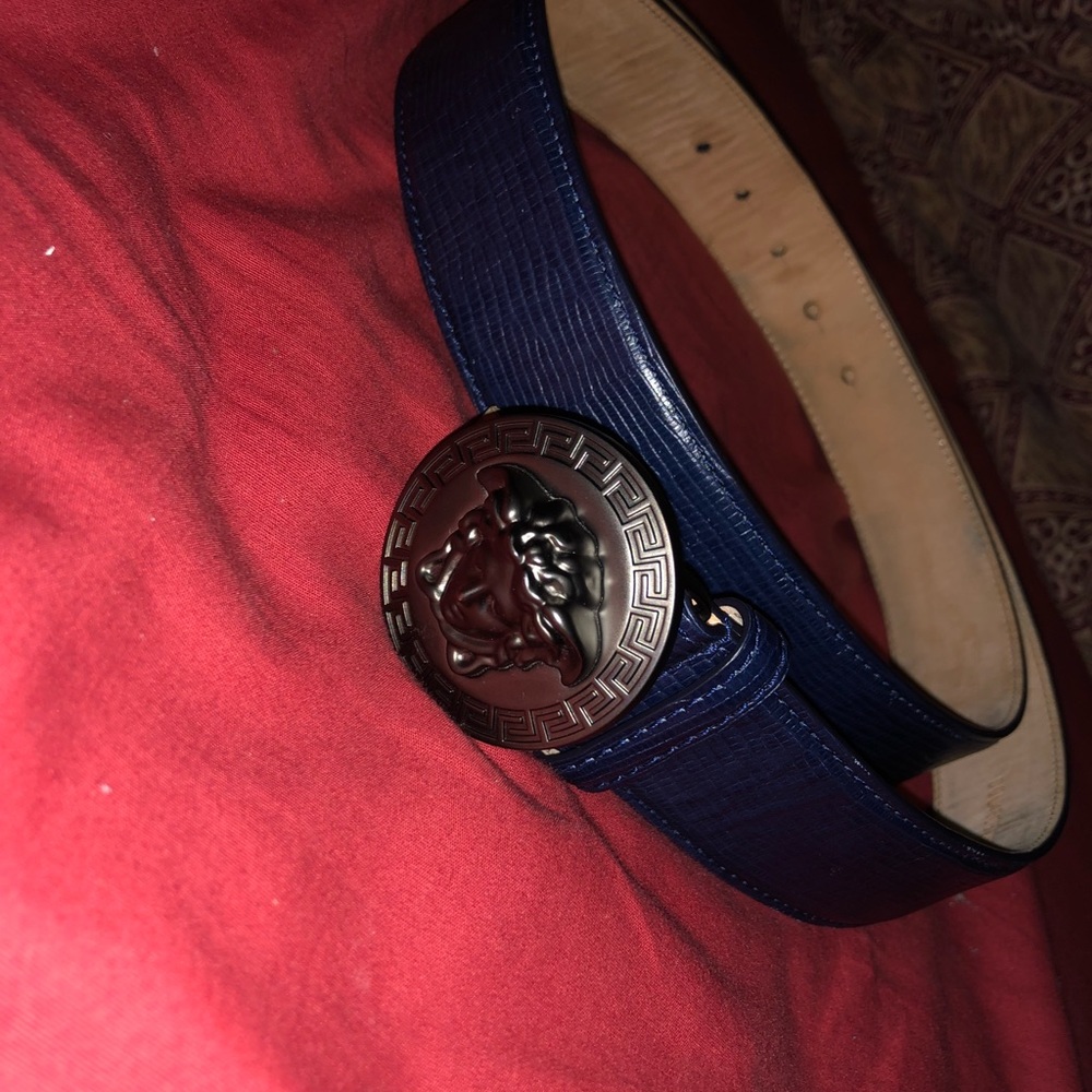 CLASSIC MEDUSA LEATHER BELT